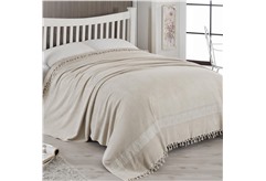 DAMASK KOZALI (беж) Простынь махровая 200х220 см