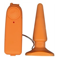 Toy Joy Funky Vibrating, оранжевая
Анальная вибропробка