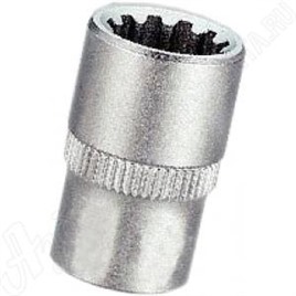 Головка торцевая тройная 1/4" 14 мм (US14-14), АРСЕНАЛ, 2236350