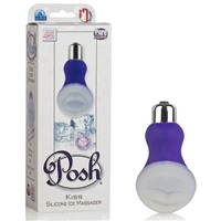 California Exotic Posh Silicone Ice Massager Kiss, фиолетовый
Вибратор с насадкой для охлаждения