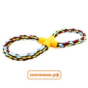 Игрушка Triol XJ0063 13" веревка цветная восьмерка 250-270г