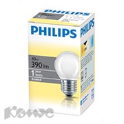 Электрич.лампа Philips шарик/матовая 40W E27 FR/P45 (10/100)