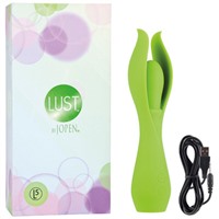 Jopen Lust L5, зеленый
Вибромассажер оригинальной формы