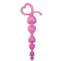 Toyz4lovers Silicone Hearty Anal Wand, розовые
Анальные бусы