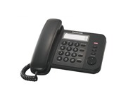 Телефон проводной Panasonic KX-TS2352RUB чёрный
