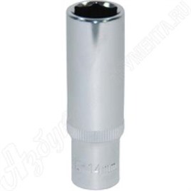 Головка торцевая глубокая 3/8"DR 14 мм, OMBRA, 138114