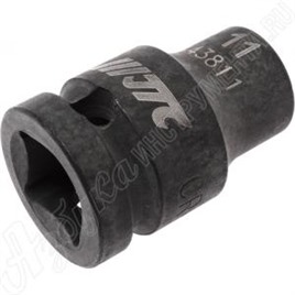 Головка торцевая ударная шестигранная 1/2", 11 мм, JTC, JTC-443811
