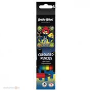 Карандаши цветные 6 цв. Angry Birds 07054900