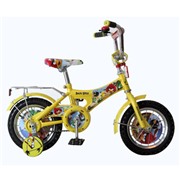 Велосипед 2-х 12" ВМ312067 навигатор Angry Birds желтый
