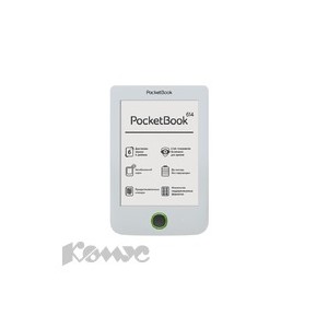 Книга электронная PocketBook 614 (6"/Eink Pearl/белый)