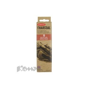 Уголь Ивовый 10шт 2тол.4сред.4тонкWillow Charcoal D-2302034