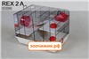 Клетка Inter-Zoo 122W "Rex2" (58*38*43) для грызунов