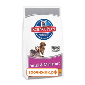 Сухой корм Hill's Dog senior small mini для собак (для миниатюрных старше 7 лет) (1.5 кг)