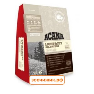 Сухой корм Acana Dog Light & Fit для собак (облегченный) 6.8 кг