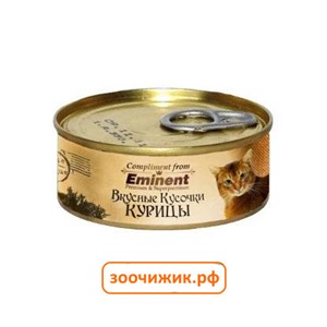 Консервы Eminent для кошек кусочки курицы в желе (100 гр)