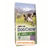 Сухой корм Dog Chow adult для собак, ягнёнок (14 кг)