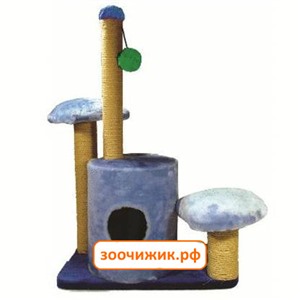 Домик RP8150д с игровой площадкой (60*35*75) для кошки
