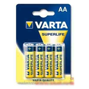 Элемент питания 15657 Varta 2006.101.414 SuperLife R6/316 BL4