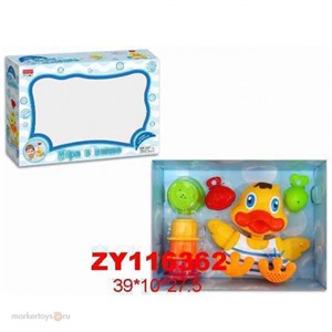 Игрушка для ванны 0801ZYC Утка в кор.