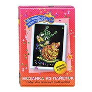 Мозаика из пайеток Улитка