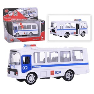 Машина ПАЗ 3205 (свет+звук), в коробке