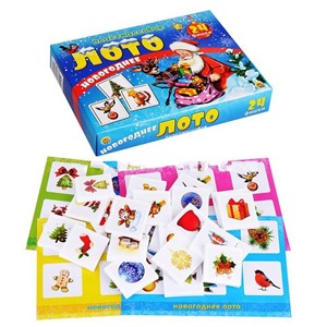Лото Новогоднее (24 фишки)