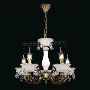 				Maxisvet Хрусталь 2-7935-5-AB E14 Люстра
