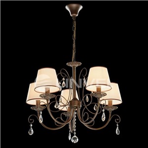 				Linvel LV 8681/5 E14 античная бронза, коричневый Люстра