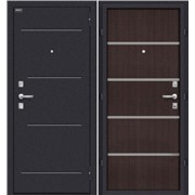 Стальная дверь «Лайн» Wenge Crosscut (копия)