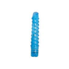 Ребристый вибратор Climax® Gems™ Sapphire Swirl