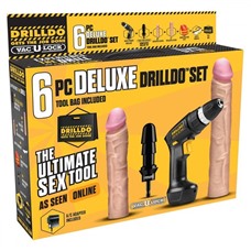 Секс-набор DELUXE DRILLDO SET 6 PIECE