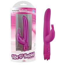 Вибростимулятор темно-пурпурный 10 Function Vibe-O rabbit 86001-dark purpleHW