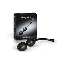 Шарики вагинальные с электростимуляцией Jane Wonda Geisha от Mystim, 19.5 см