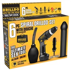 Секс-набор SPIRAL DRILLDO SET 6 PIECE