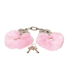 Наручники с мехом Furry Love Cuffs Pink PMS0720009