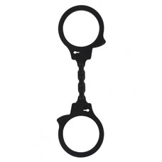 Наручники STRETCHY FUN CUFFS BLACK 10208TJ