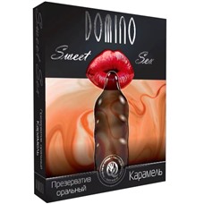 Презерватив DOMINO Sweet Sex  Карамель  - 1 шт.