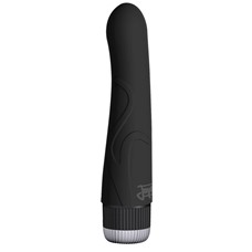 Чёрный мини-вибромассажер Joystick Voyage Mini - 11,8 см.