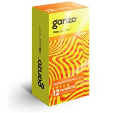 Ароматизированные презервативы Ganzo Juice - 12 шт.