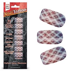 Набор лаковых полосок для ногтей Блестящий градиент Nail Foil