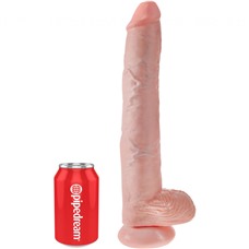 Реалистичный фаллос на присоске из коллекции King Cock от PipeDream, 37.5 см