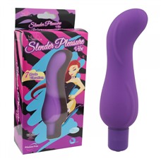 Вибростимулятор рельефный фиолетовый Pleasure Vibe 10282008