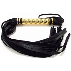 Изысканная плеть из плотной кожи - BDSM Арсенал