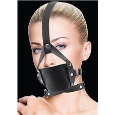 Кляп Leather Mouth Black OUCH! SH-OU148BLK