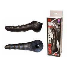 Насадка для страпона Black Bent 14 см