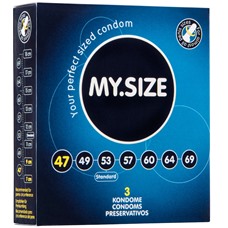 Презервативы MY.SIZE - 4.7 см - 3 шт