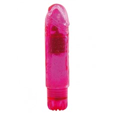 Вибратор JAMMY JELLY GLEAMY GLITTER PINK T4L-00903088