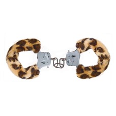Наручники с леопардовым мехом Furry Fun Cuffs Leopard