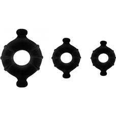 Набор из 3 эрекционных колец Gummy Ring Set