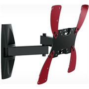 Кронштейн для LCD TV  HOLDER LCDS-5046 черный глянец 22" – 42", 45 кг, расстояние от стены 65 - 510мм.